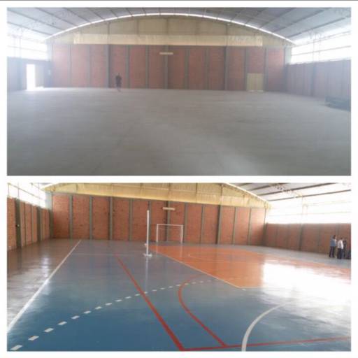 Pintura Epóxi para quadras poliesportivas por Femaq