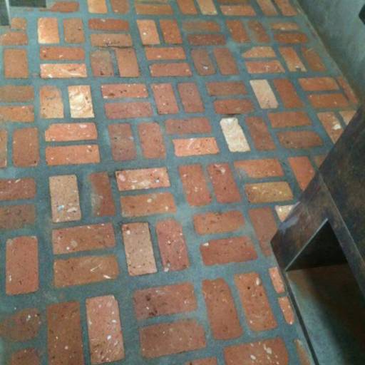 Piso de concreto: polido tijolinho/ concreto brilhante por Femaq