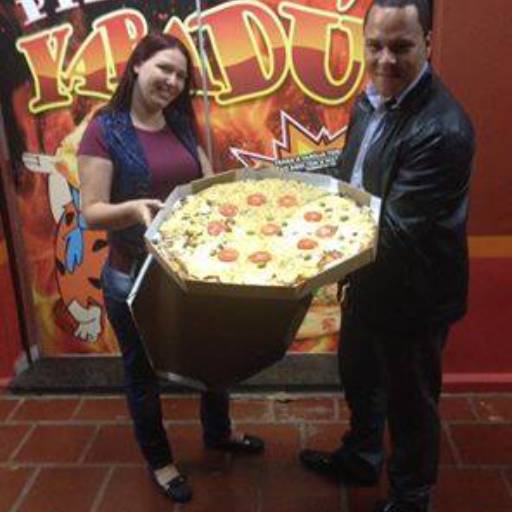 Comprar o produto de Pizza Exagerada em Alimentos e Bebidas pela empresa Pizzaria Yabadú em Ourinhos, SP por Solutudo