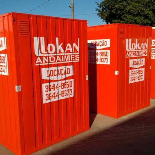 Container Fixo por KJP Andaimes & Máquinas