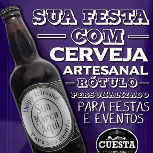 Sua Festa Com Cerveja Artesanal por Cervejaria da CUESTA
