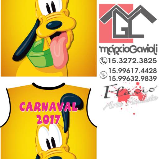 Camisetas Tipo Abadá Carnaval em Itapetininga, SP por Marcio Gavioli Camisetas e Estamparia