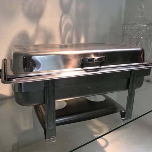 Rechaud de inox por Mary Locação