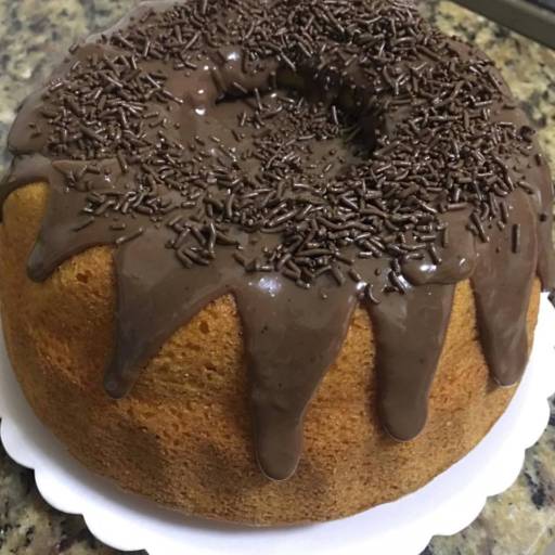 Bolo de Cenoura com Brigadeiro por Doce Maria - Docinhos & Cupcakes