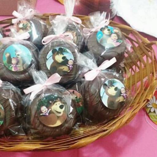 Pães de Mel Recheados por Doce Maria - Docinhos & Cupcakes