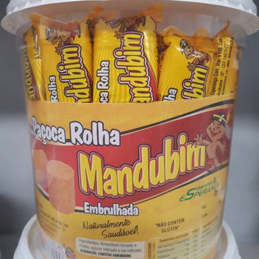 Comprar o produto de Paçoca Rolha Mandubim  em A Classificar pela empresa Toki Doce em Jaboticabal, SP por Solutudo