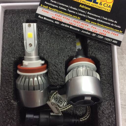 NOVIDADES - Kit Ultra Led 6200 Lumens por Farol & Cia  - Acessórios e peças automotivas