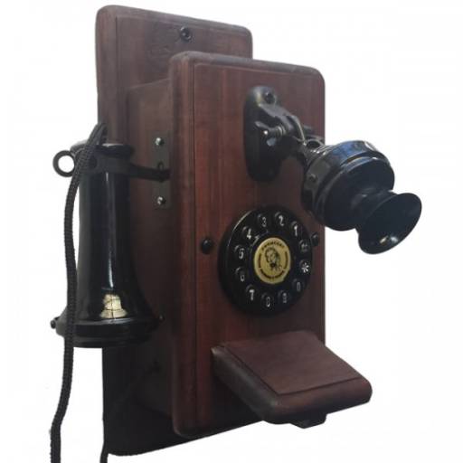 Telefone Retrô Antigo de parede