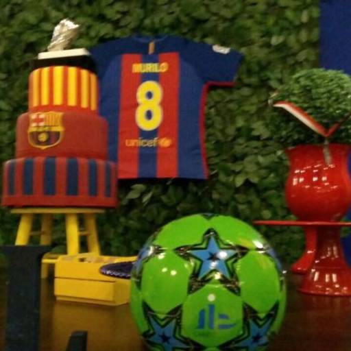 Festa Linda com o Tema: Barcelona ⚽️ por Buffet planeta kids