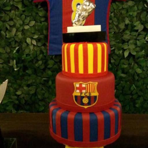Festa Linda com o Tema: Barcelona ⚽️ por Buffet planeta kids