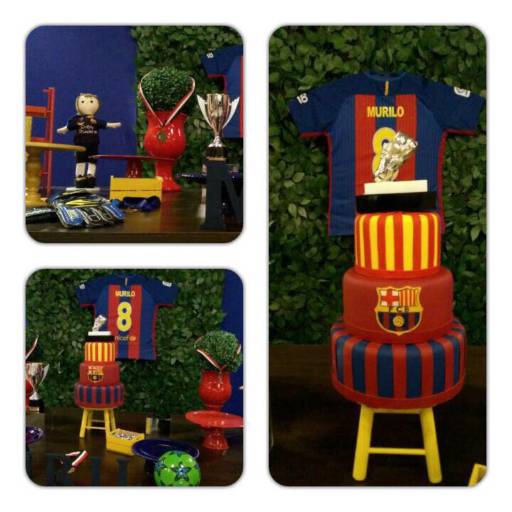 Festa Linda com o Tema: Barcelona ⚽️ por Buffet planeta kids