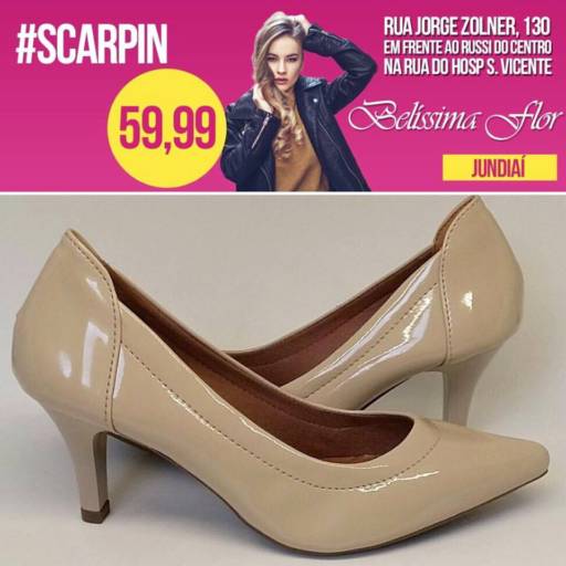 Comprar o produto de #Scarpin em Calçados, Roupas e Bolsas pela empresa Belíssima Flor Jundiaí  em Jundiaí, SP por Solutudo