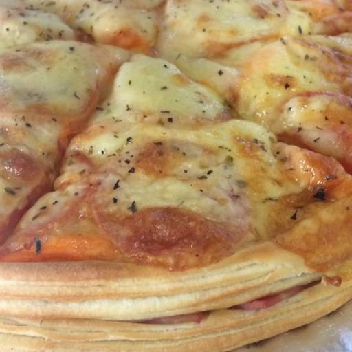 Pizza folhada !! por Panificadora Jundiapã