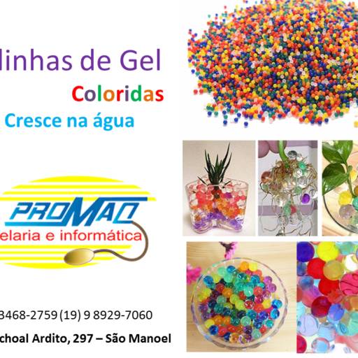 Bolinhas em Gel