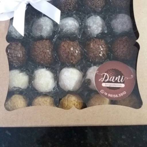 Caixinhas  com Brigadeiros 
