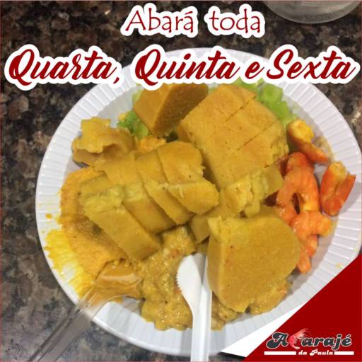 Abará toda quarta, quinta e sexta