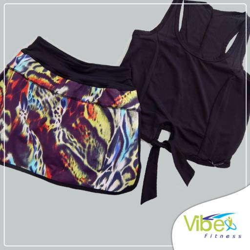 Roupas para a malhação na Vibe por Vibe Fitness