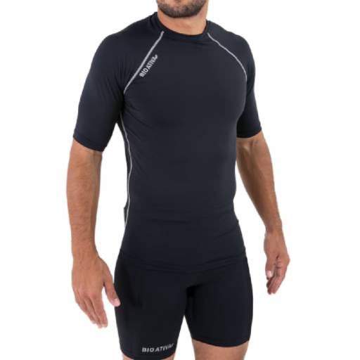 Camiseta Térmica Bioativa Manga Curta Segunda Pele