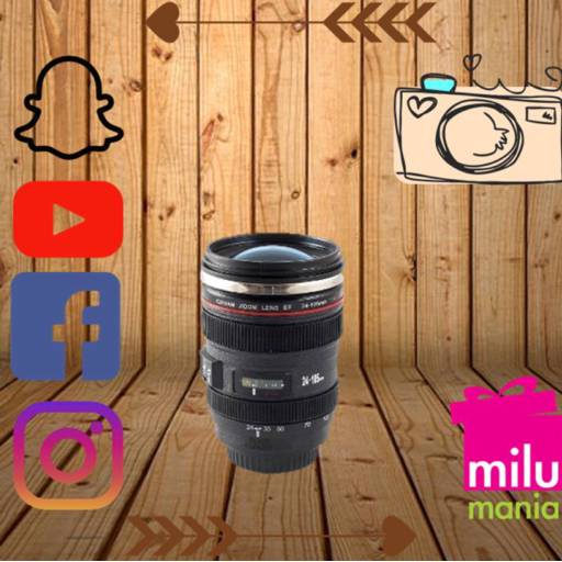 Copo Lente Emborrachado por Milu Mania