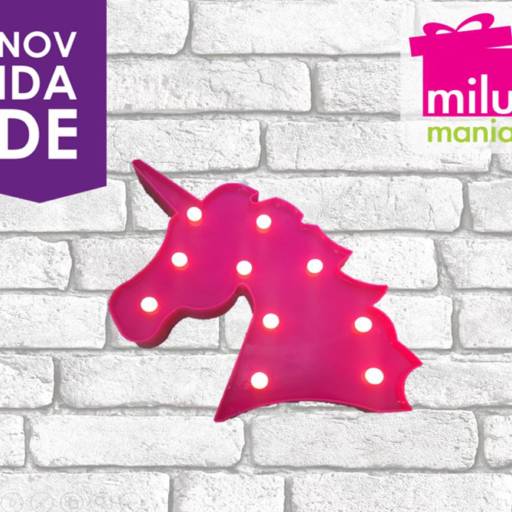 Luminária Unicórnio por Milu Mania