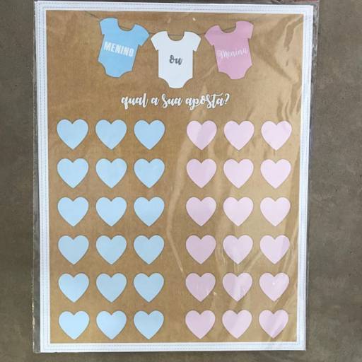 Cartaz para Chá Revelação