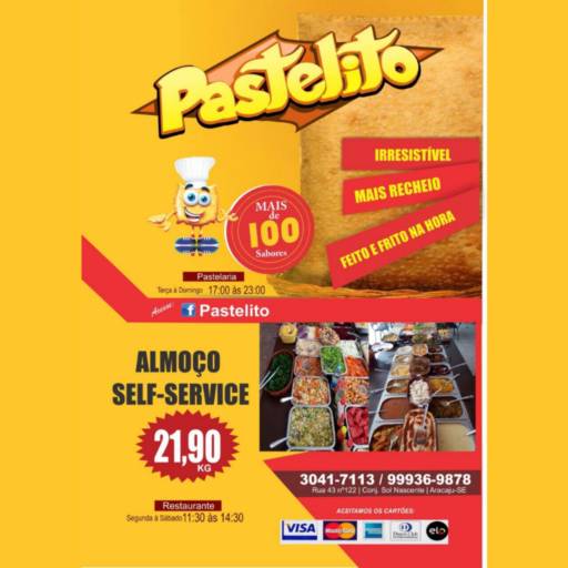 Comprar o produto de Almoço Self - Service  em Salgados pela empresa Pastelito  em Aracaju, SE por Solutudo