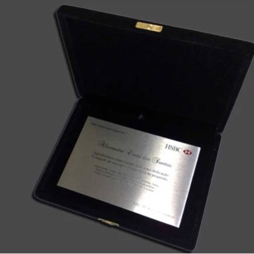 Etiquetas em Aço Inox em São José do Rio Preto, SP por Public Gráfica e Brindes