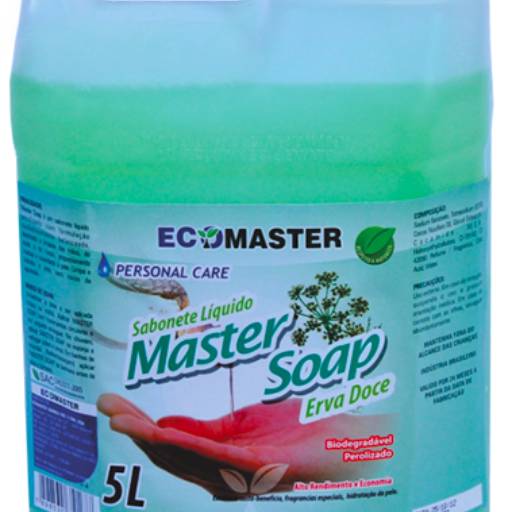MASTER SOAP e MASTER SKIN  - Sabonete Líquido Perolado.  por Schincariol