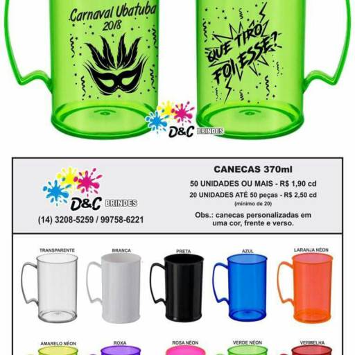 Caneca de Chopp por D&C Brindes