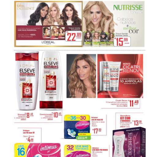 vários produtos para o seu dia a dia