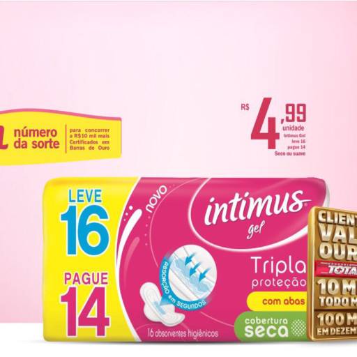 absorvente intimus
