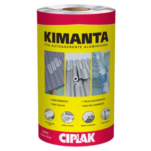 Kimanta - Fita Aluminizada Impermeabilizante  por Casa da Borracha