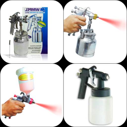  Pistolas de Pintura  por Casa da Borracha