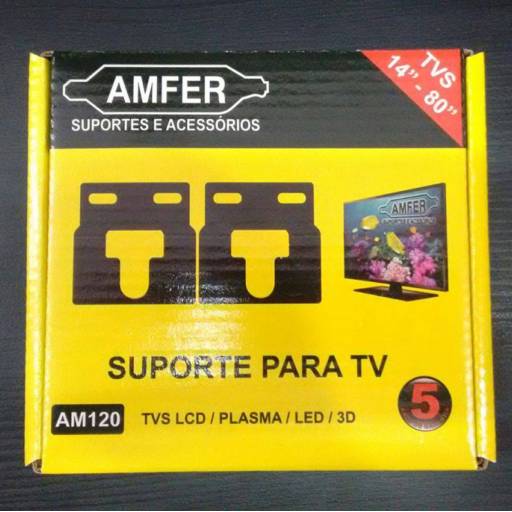 Comprar o produto de Suporte para TV  em Outros pela empresa Casa da Borracha em Araçatuba, SP por Solutudo