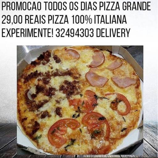 Promoção Pizza grande