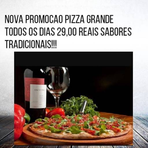 Promoção pizza grande