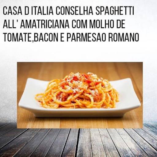 Comprar o produto de spaghetti all'amatriciana em Alimentos e Bebidas pela empresa Casa D' Itália em Aracaju, SE por Solutudo