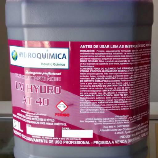 Comprar o produto de LM hidro at 40 em A Classificar pela empresa Mania de Limpeza em Birigui, SP por Solutudo
