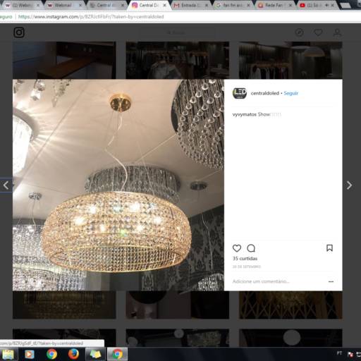 Acessórios em iluminação por Central do Led 