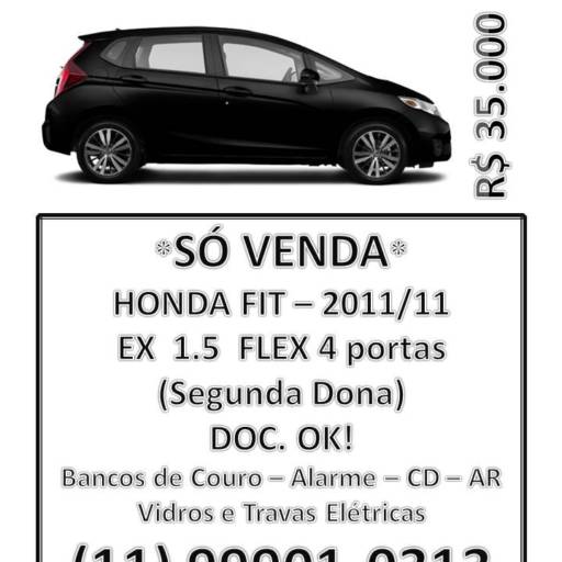 Honda Fit - 2011/11 por Solutudo