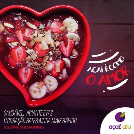 Comprar o produto de Açaí é como Amor em Alimentos e Bebidas pela empresa Açaí Aju - 24 Horas em Aracaju, SE por Solutudo
