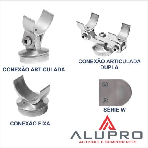 Conexão  por Alupró Alumínio e Componentes