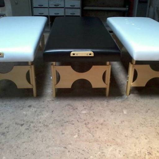 MESA DE MASSAGEM FIXA ESTILO por Maju Estética