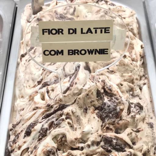 Comprar o produto de Sorvete flor de latte com brownie em Alimentos e Bebidas pela empresa Il Sordo Gelateria - Filial 13 de Julho em Aracaju, SE por Solutudo