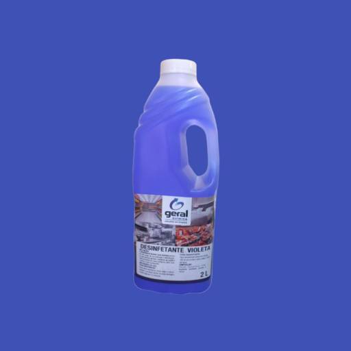 Comprar o produto de Desinfetante violeta 2 lts Geral Química  em Produtos de Limpeza pela empresa Sempre Limp - Produtos de limpeza, Higiene e Descartáveis em Jundiaí, SP por Solutudo
