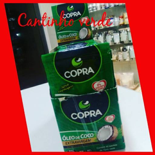 Óleo de coco Extra Virgem - Cobra por Cantinho Verde