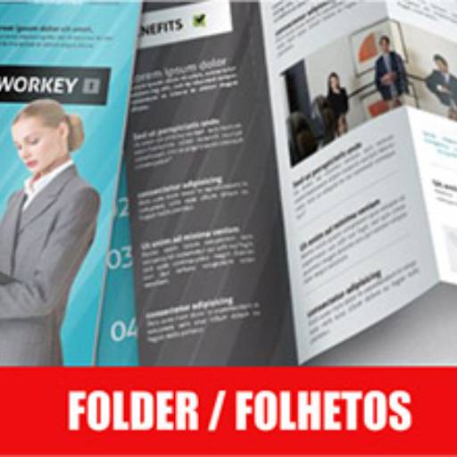 Folder / Folhetos por MaxCell  - Copiadora e Celular 