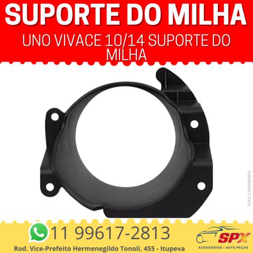 Suporte do Milha Uno Vivace 10/14 Suporte do Milha em Itupeva, SP por Spx Acessórios e Autopeças