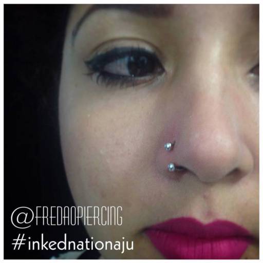 Piercing no nariz  por Inked Nation