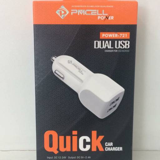 Comprar o produto de Plug carregador dual USB pra carro em Outros pela empresa Stock Cell em Aracaju, SE por Solutudo